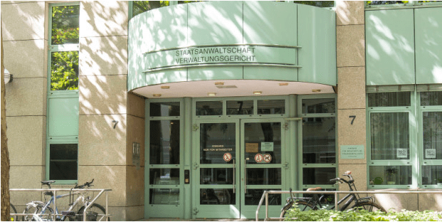 Berlin court main entrance